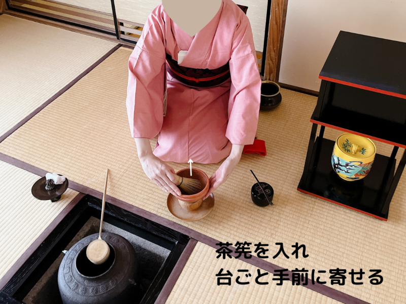 【風炉】貴人点の薄茶点前（裏千家茶道）