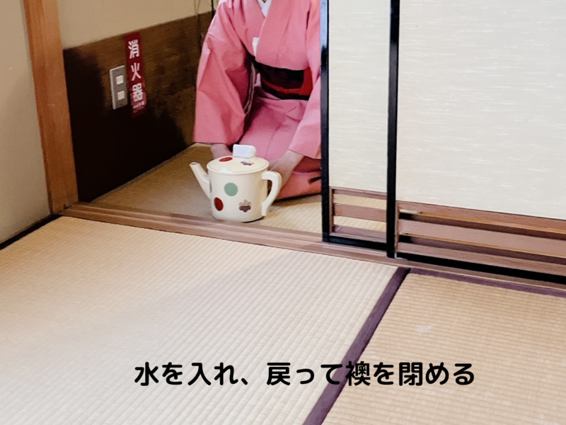 【風炉】貴人点の薄茶点前（裏千家茶道）