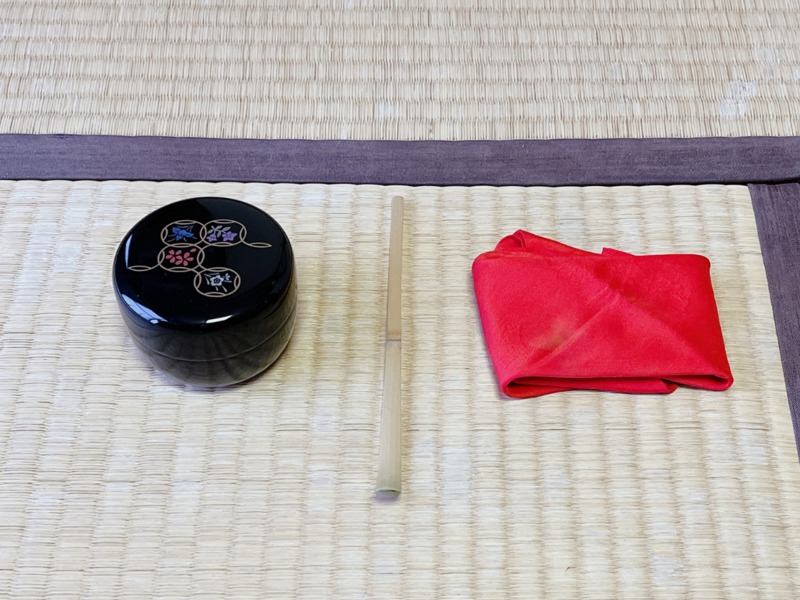 【炉】貴人点の薄茶点前（裏千家茶道）