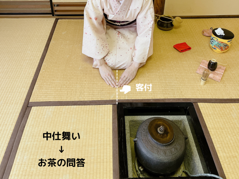 【炉】茶入荘り（濃茶）のお点前/裏千家茶道