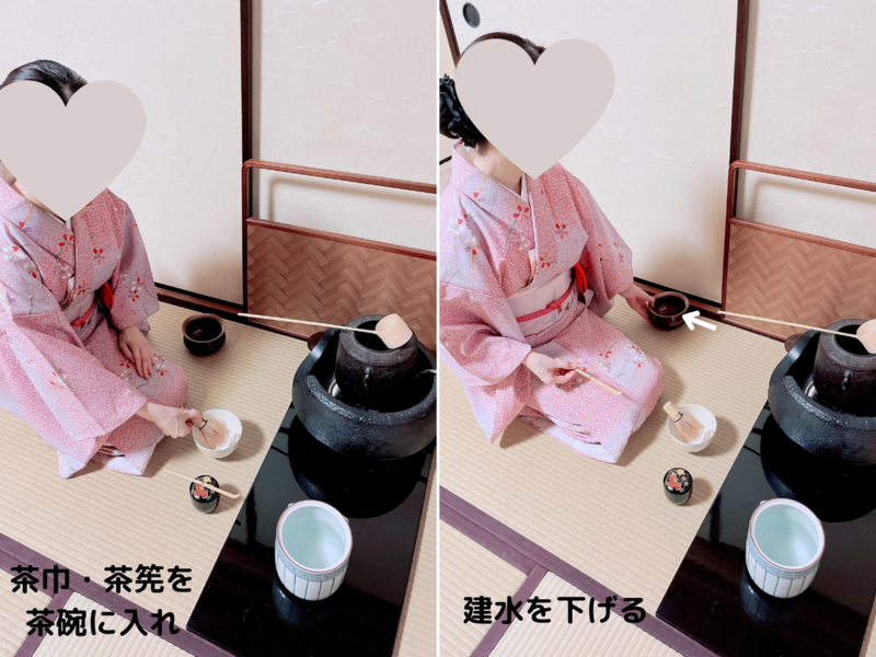 風炉】長板二つ置の薄茶点前/裏千家茶道 - ミッチとしずばぁばのお茶談義