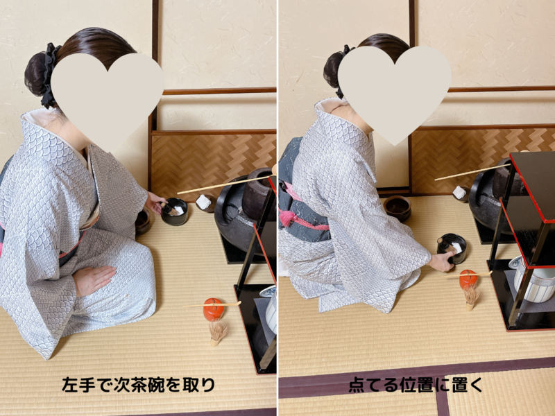 風炉】貴人清次の薄茶点前/裏千家茶道 - ミッチとしずばぁばのお茶談義