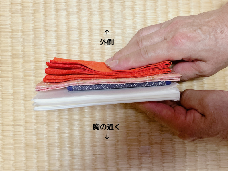 帛紗・古帛紗・懐紙の順番は？懐中方法と便利な裏技（裏千家茶道