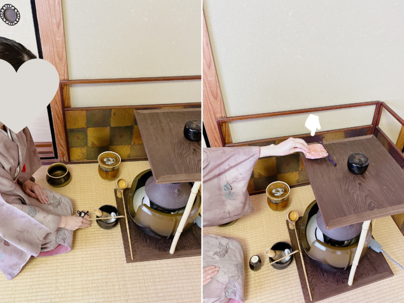 【中置】五行棚の濃茶点前/裏千家茶道