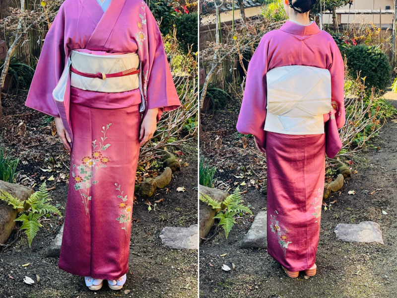 茶道の着物コーデ2024年1~4月