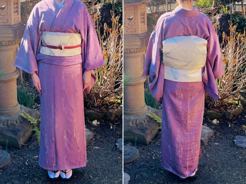 茶道の着物コーデ2024年1~4月