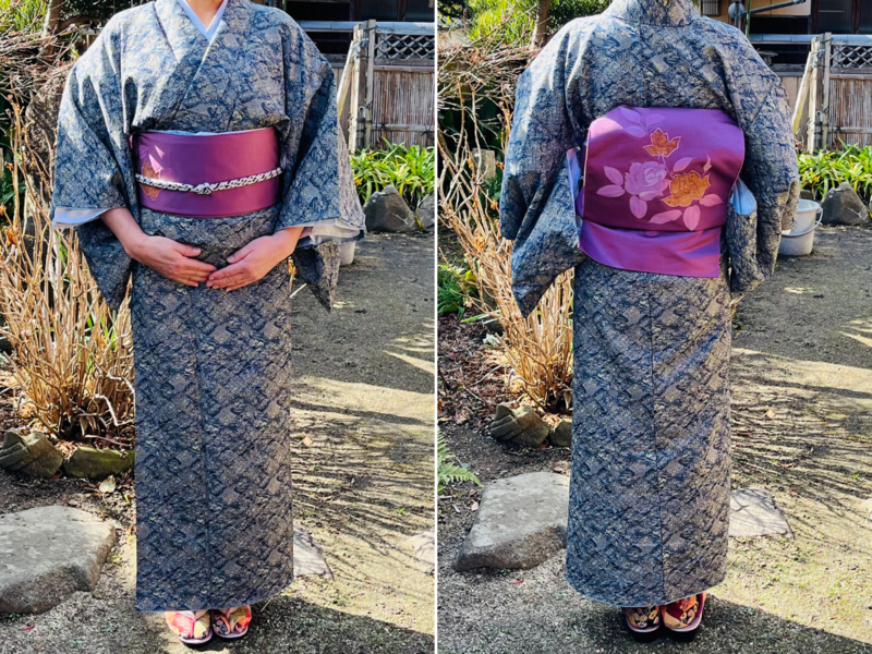 茶道の着物コーデ2024年1~4月