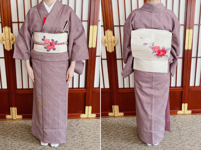 茶道の着物コーデ2024年1~4月