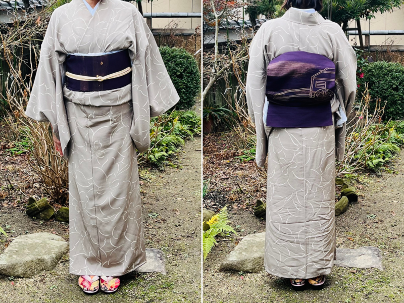 茶道の着物コーデ2024年1~4月