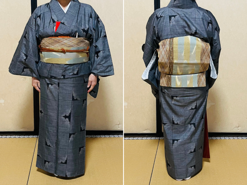 茶道の着物コーデ2024年1~4月
