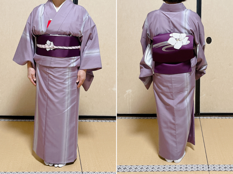 茶道の着物コーデ2024年1~4月