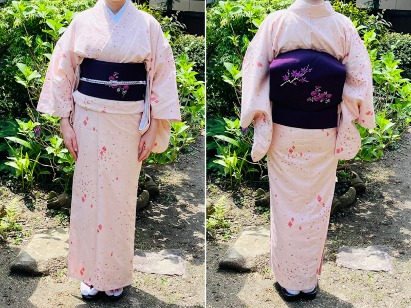 茶道の着物コーデ2024年1~4月