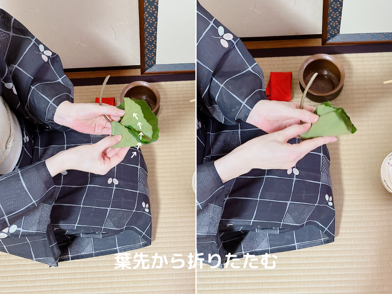 葉蓋(はぶた)点前/裏千家茶道 夏のお点前