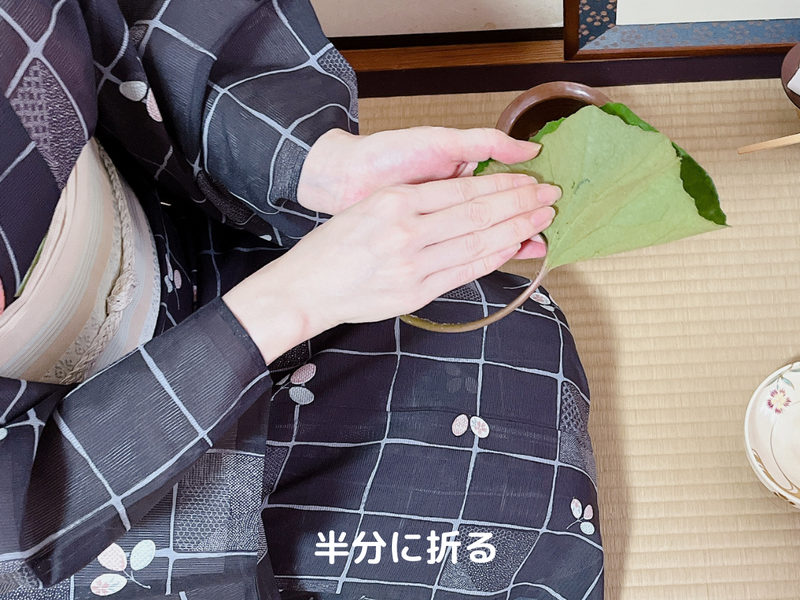 葉蓋(はぶた)点前/裏千家茶道 夏のお点前