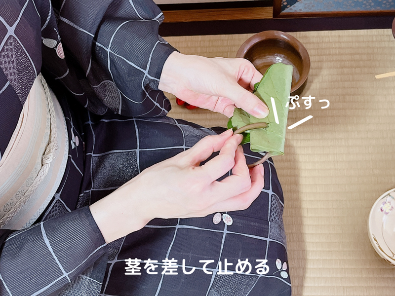 葉蓋(はぶた)点前/裏千家茶道 夏のお点前