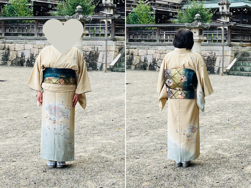 茶道の着物コーデ2024年11月