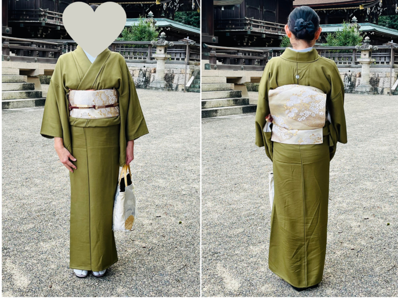 茶道の着物コーデ2024年11月