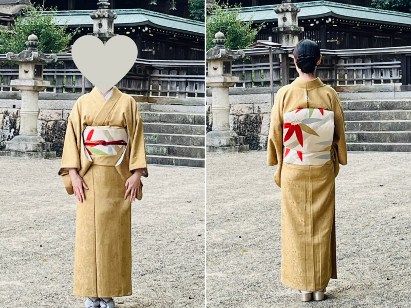 茶道の着物コーデ2024年11月