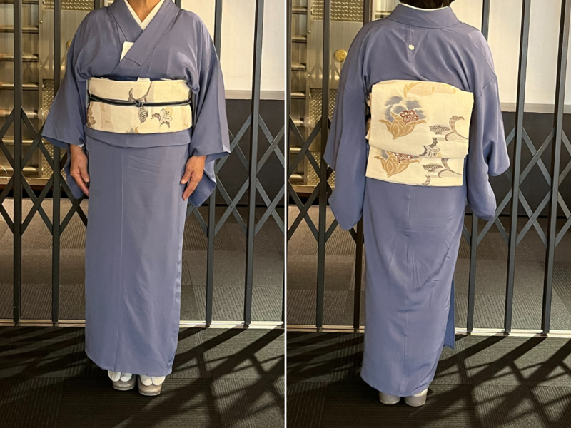 茶道の着物コーデ2024年9月