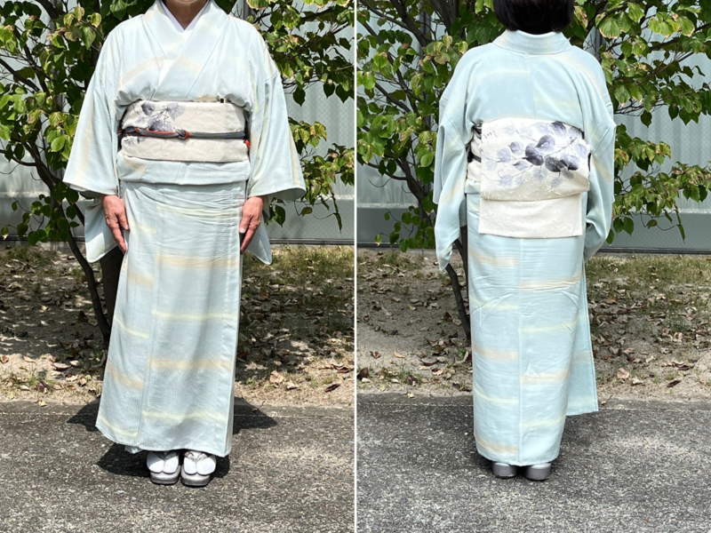 茶道の着物コーデ2024年9月