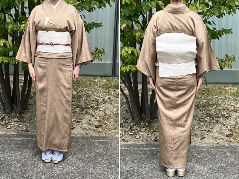 茶道の着物コーデ2024年9月