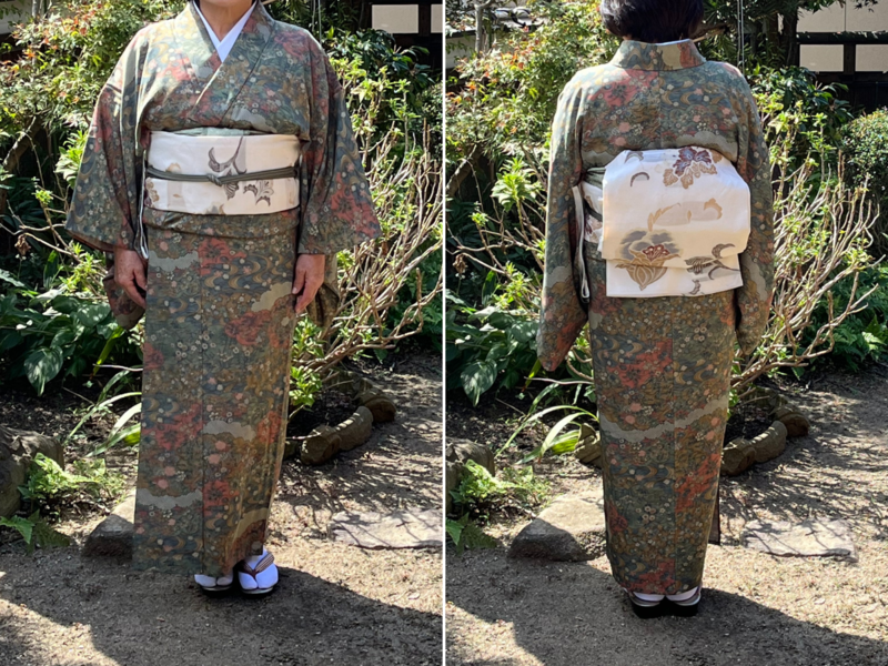 茶道の着物コーデ2024年9月