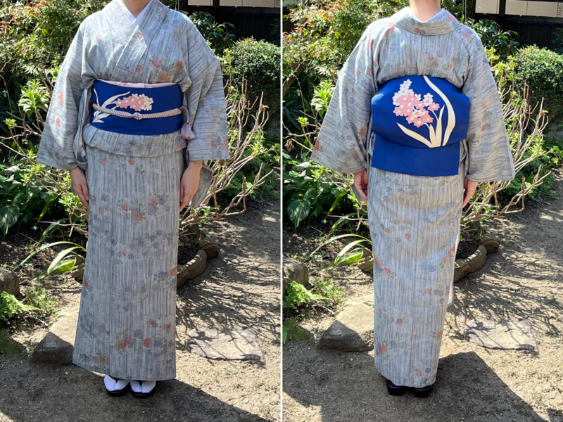 茶道の着物コーデ2024年9月