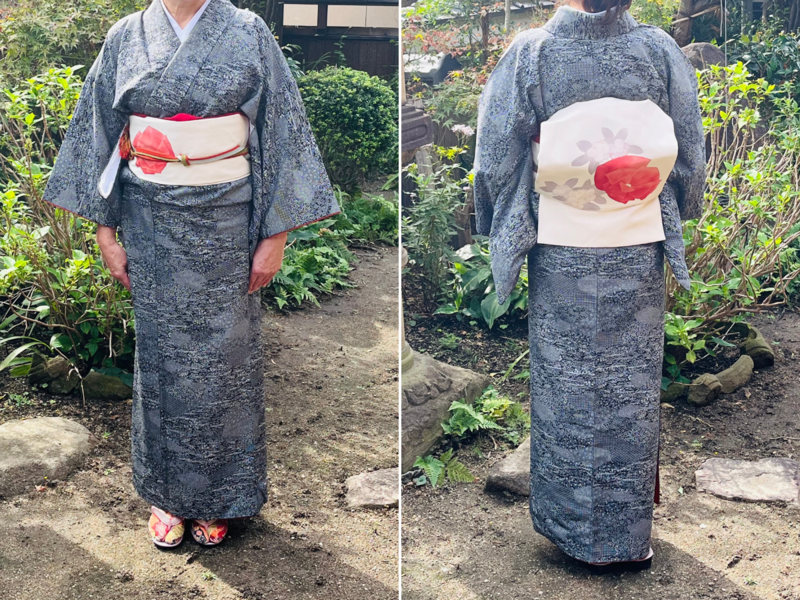 茶道の着物コーデ2024年10月