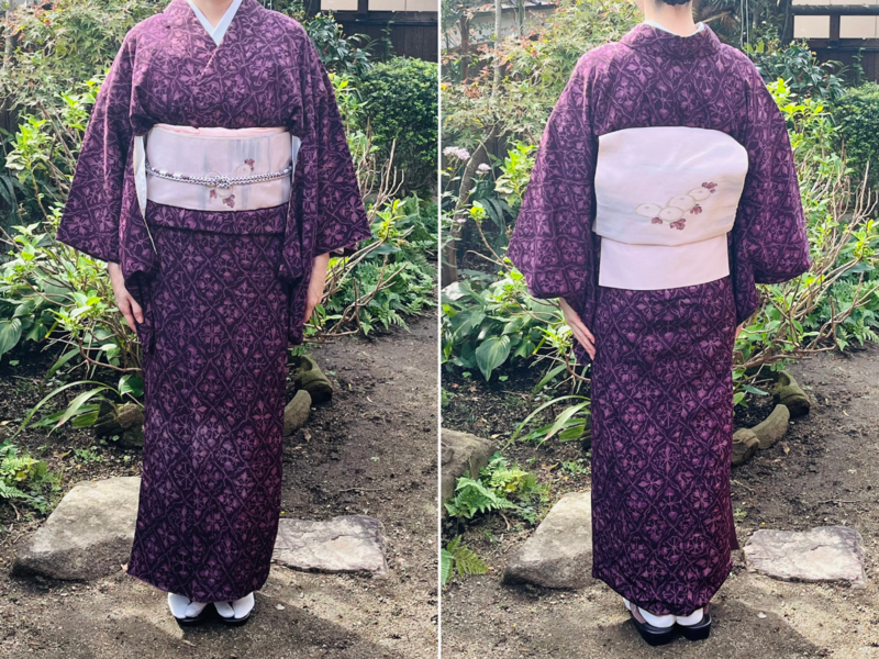 茶道の着物コーデ2024年10月
