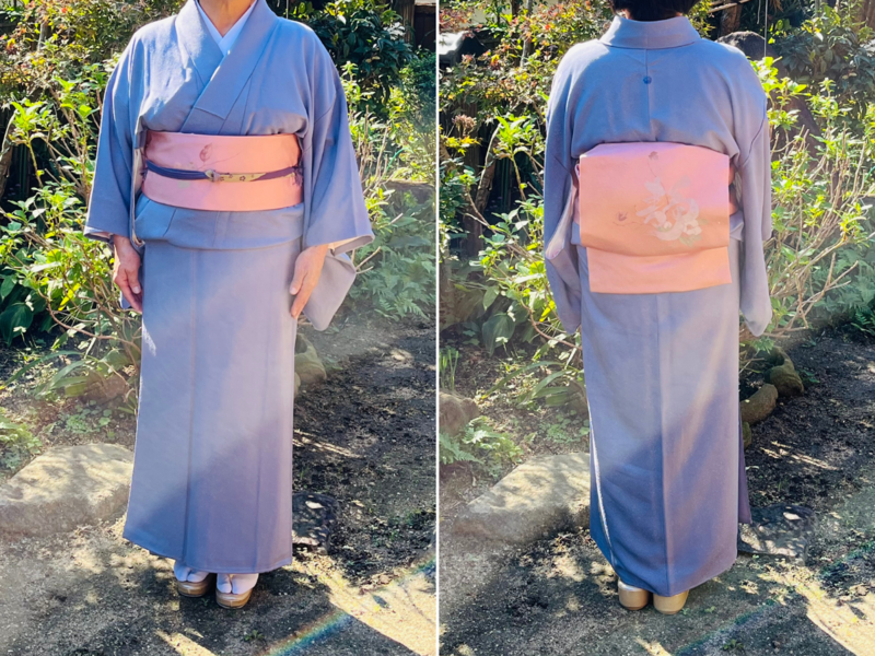 茶道の着物コーデ2024年11月