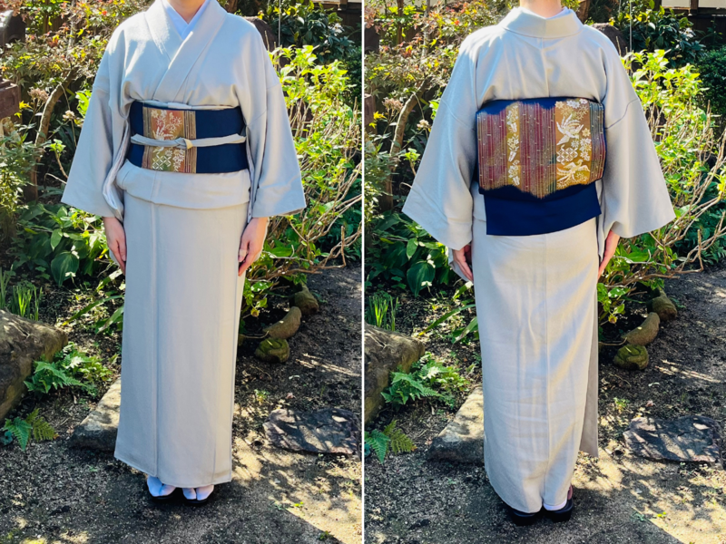 茶道の着物コーデ2024年11月