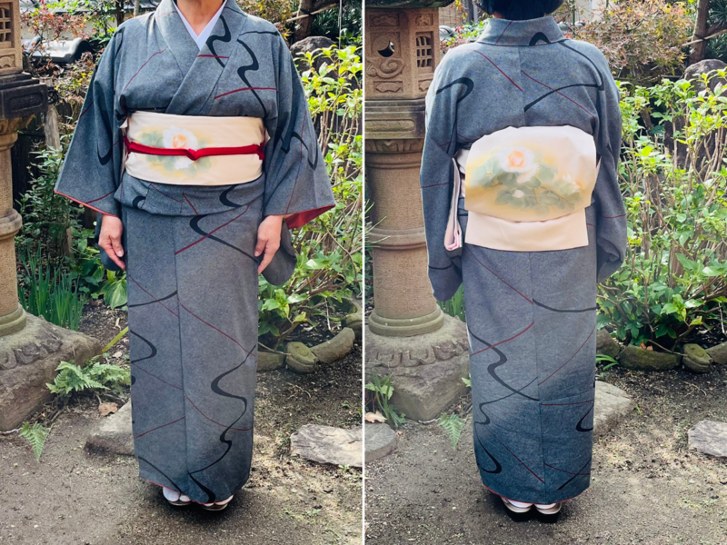 茶道の着物コーデ2024年11月