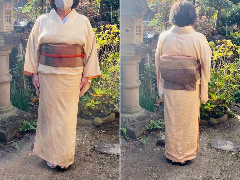 茶道の着物コーデ2024年12月