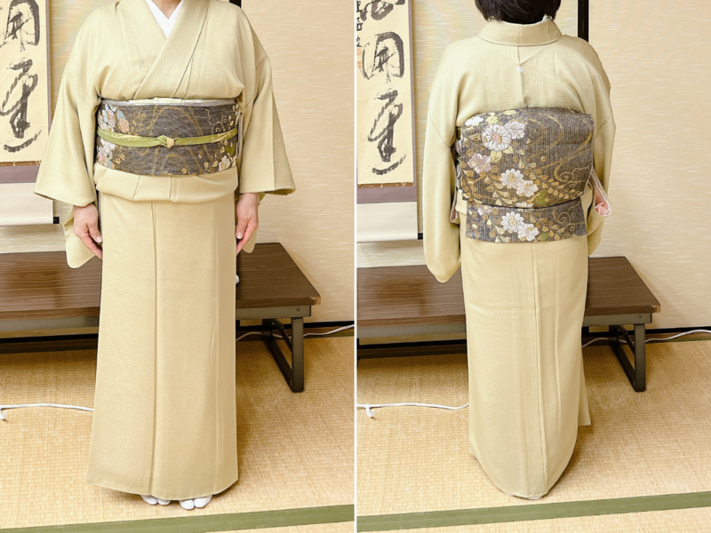茶道の着物コーデ2025年3月