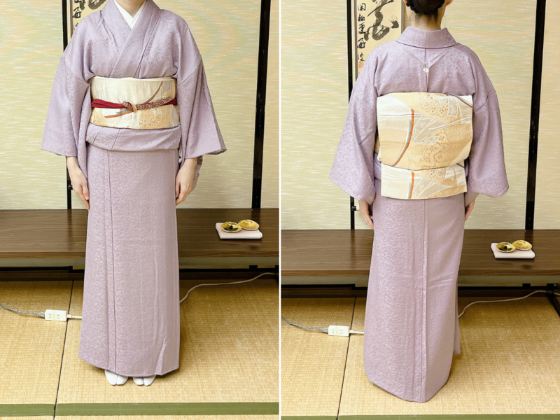 茶道の着物コーデ2025年3月
