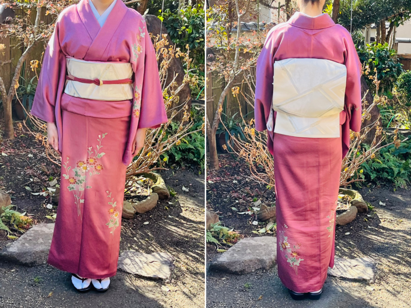 茶道の着物コーデ2025年1月