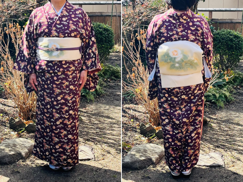 茶道の着物コーデ2025年2月