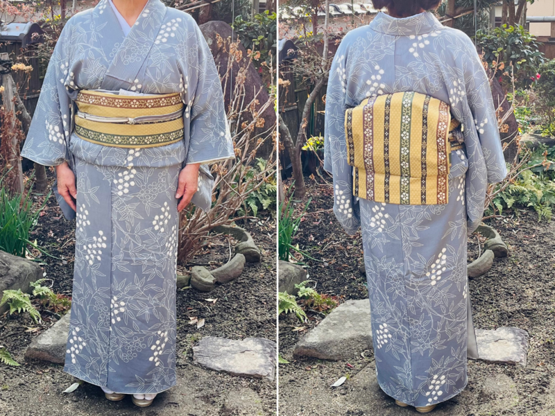 茶道の着物コーデ2025年2月