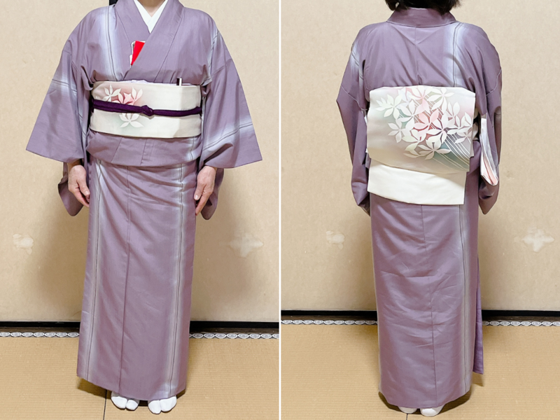 茶道の着物コーデ2025年3月