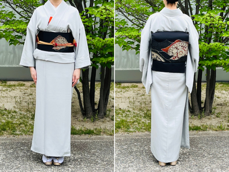 茶道の着物コーデ2025年4月