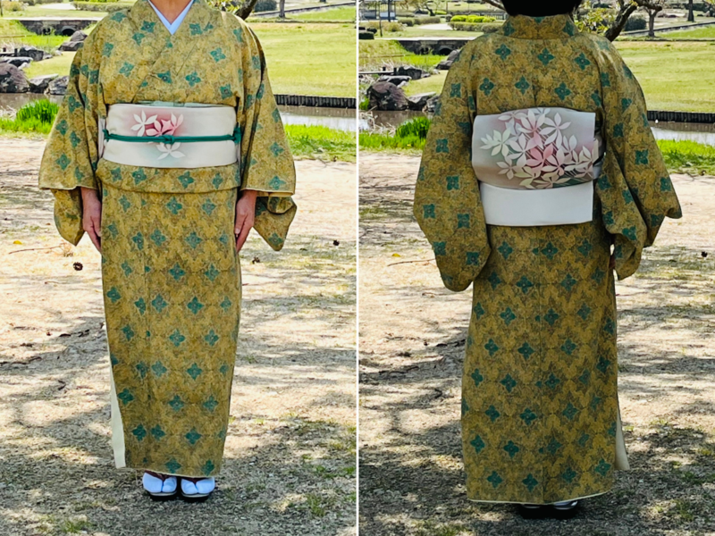 茶道の着物コーデ2025年4月