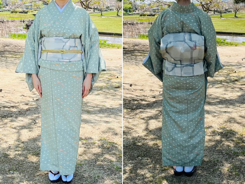 茶道の着物コーデ2025年4月
