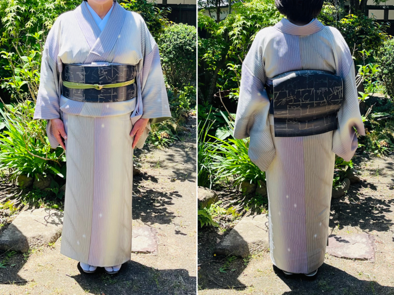 茶道の着物コーデ2025年4月