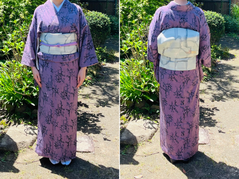 茶道の着物コーデ2025年4月