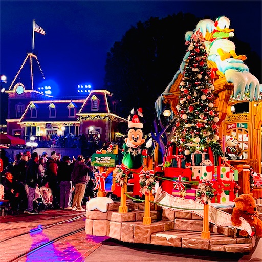 ディズニーパークでのクリスマス体験 - るー's OC journal