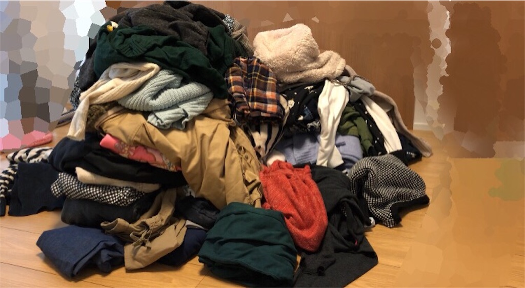 いらない服を断捨離 こんまり 片付け祭りで４０着処分 おこめらいふ