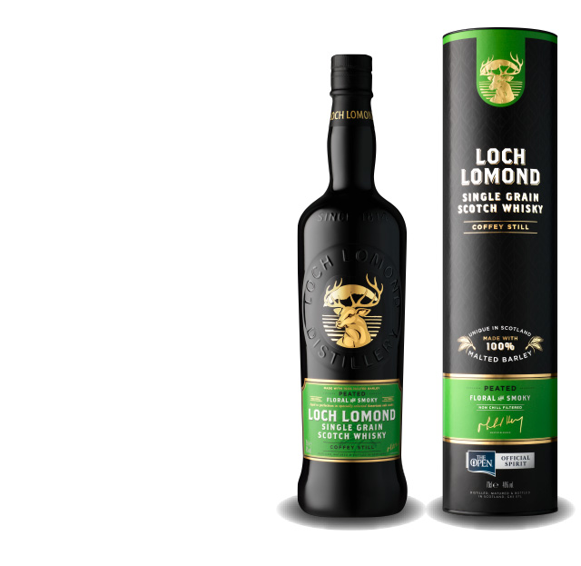 スコッチ】LOCH LOMOND SINGLE GRAIN PEATED（ロッホローモンド