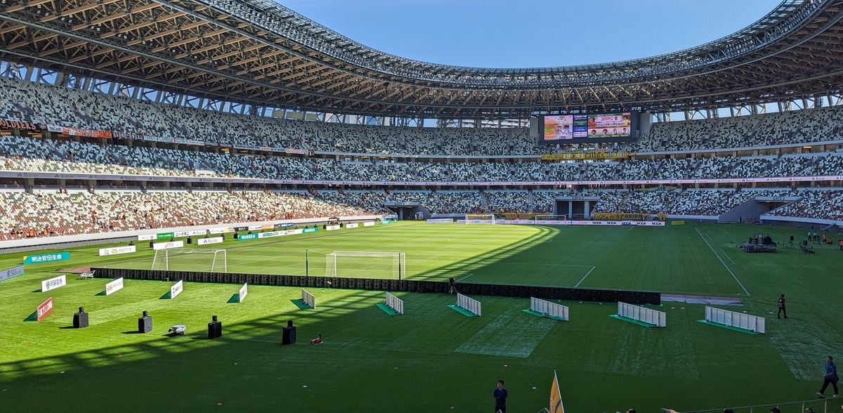 エスパルス 国立試合 今年の席