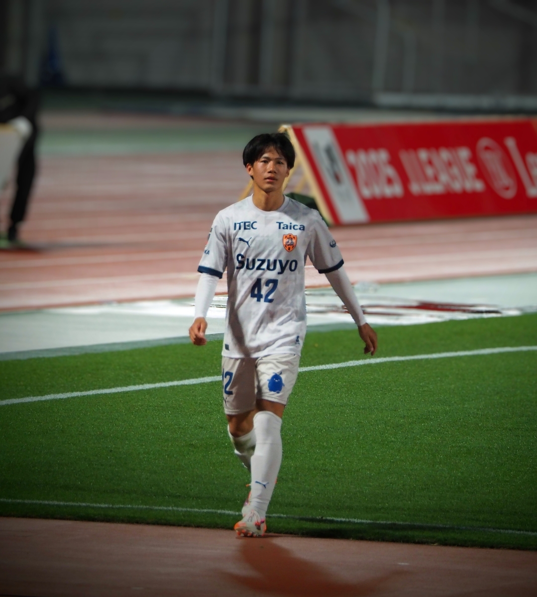エスパルス 土居佑至選手 TOPチームデビューでゴール
