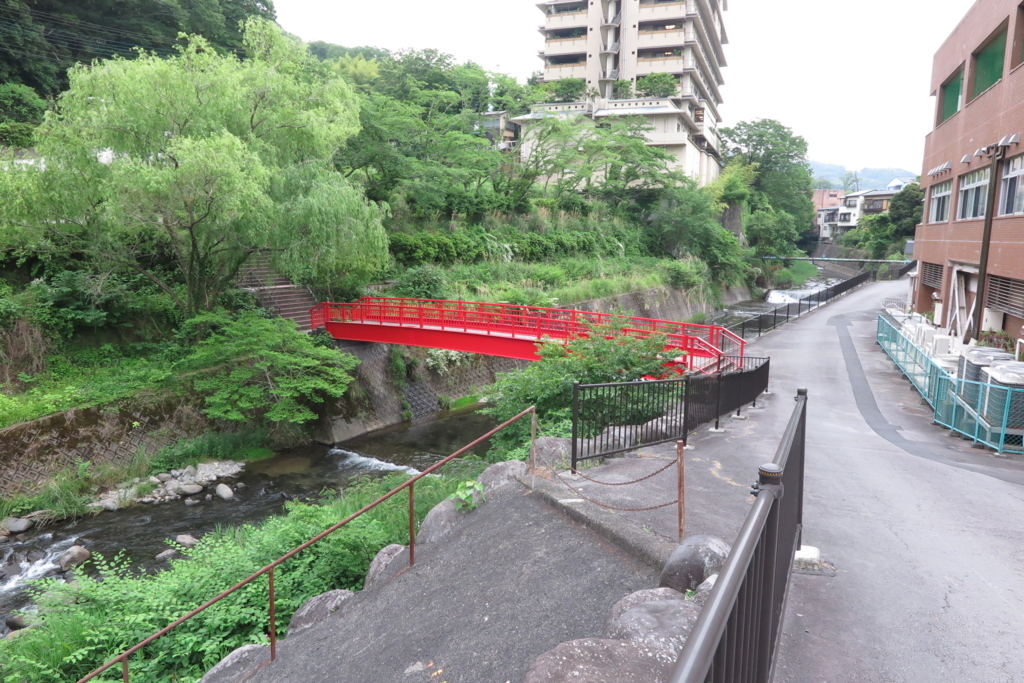 修善寺総合会館横の橋